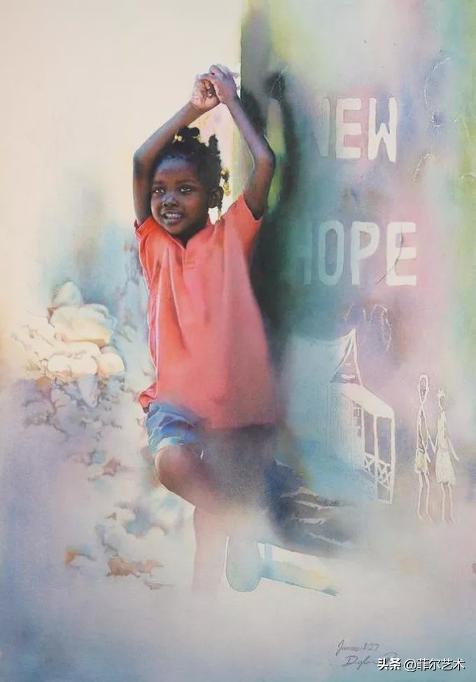 皮尔斯水彩画欣赏 (迪伦斯科特皮尔斯水彩作品欣赏)