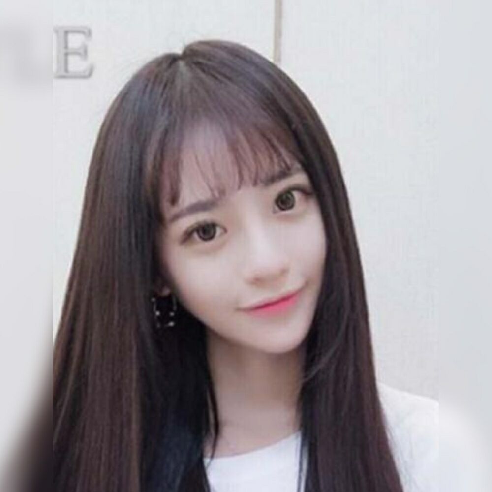 适合长发小脸女生的刘海,脸长发量少适合什么刘海女