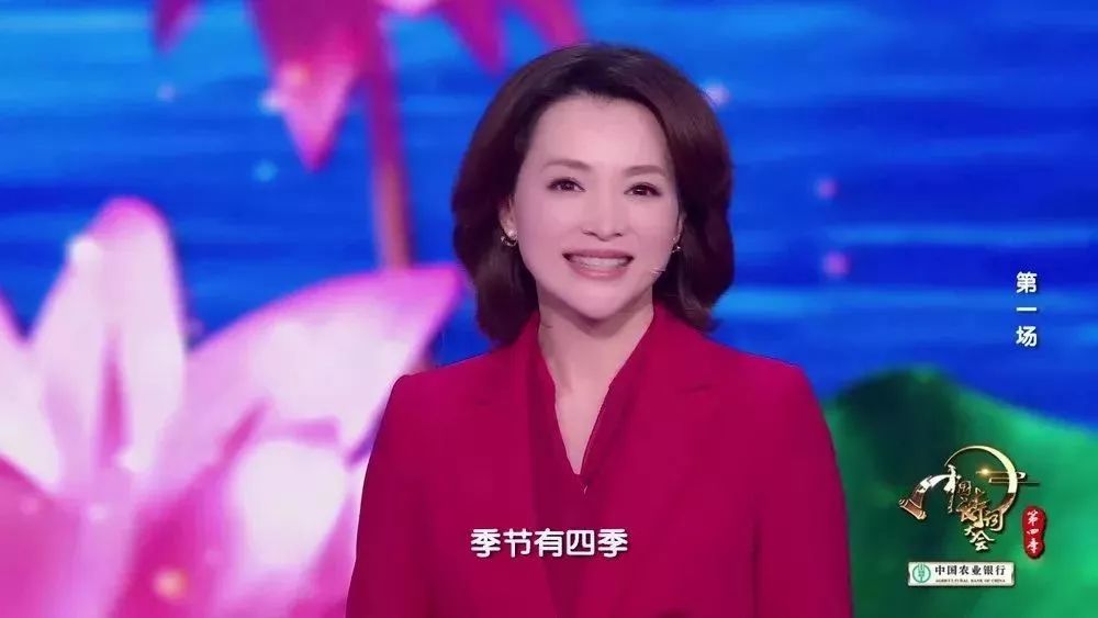 中国诗词大会第四季董卿经典语录,董卿关于四季诗词的开场词