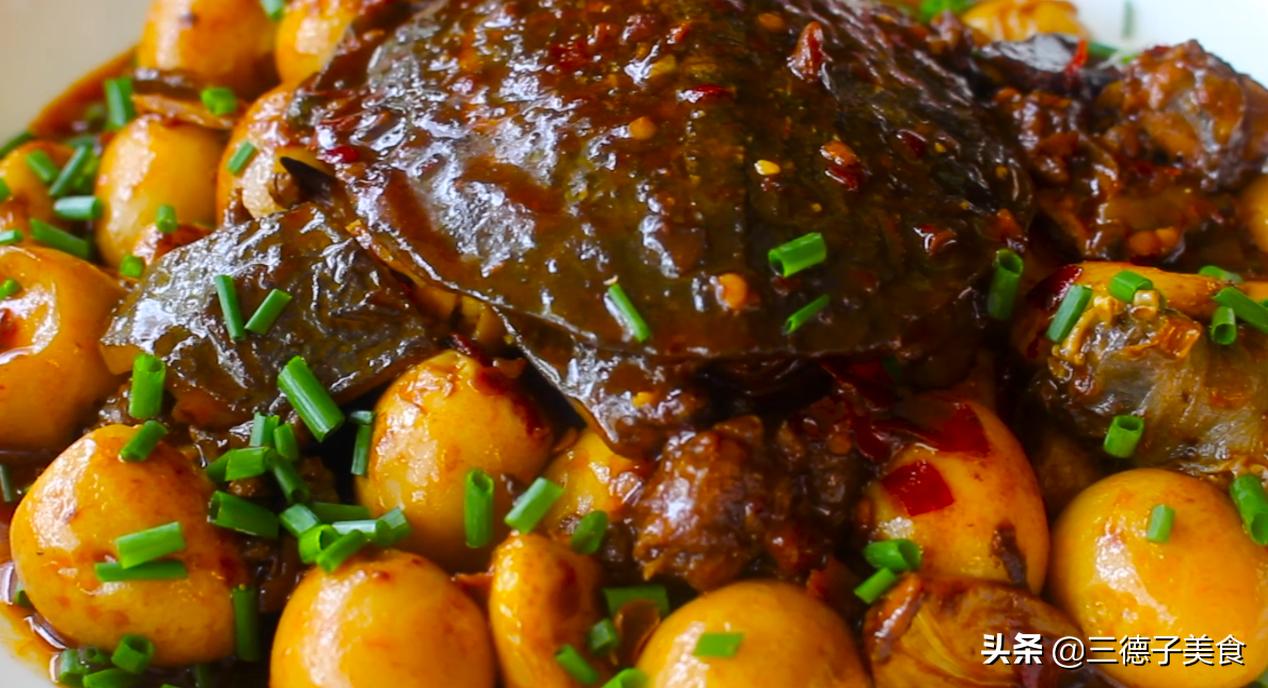 甲鱼炖鹌鹑蛋吃了有什么好处,红烧甲鱼炖鹌鹑蛋的家常做法