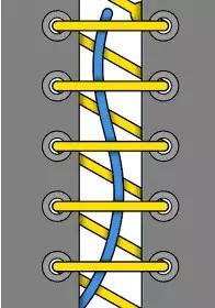 adidasozweego花式鞋带系法,几十种系鞋带的方法