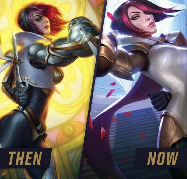 英雄联盟皇子经典集锦图,英雄联盟以前的盖伦图片