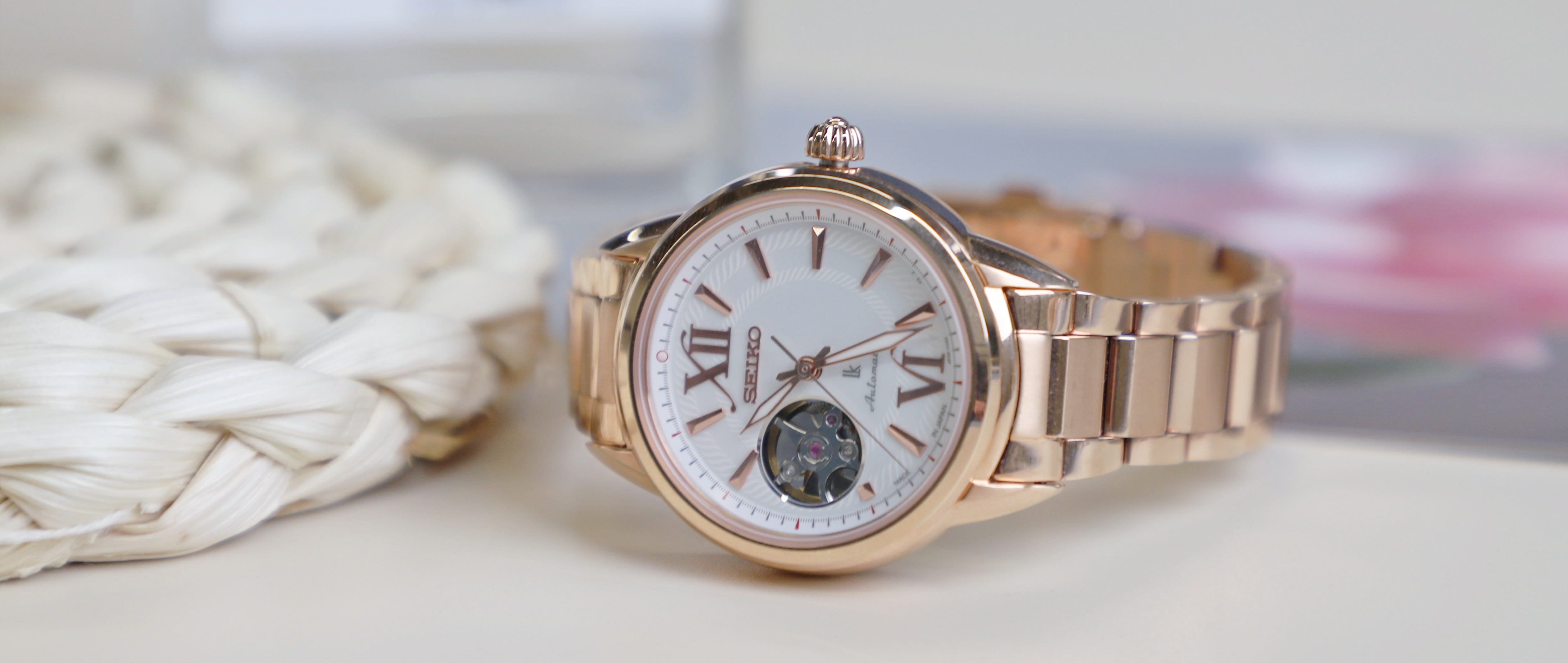 情人节限定礼盒机械手表,情人节礼物手表女小众品牌