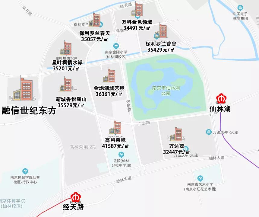 仙林湖融信值得入手吗,仙林湖融信世纪东方最新房价