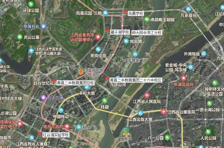 南昌红谷滩新区有哪些学校,南昌市红谷滩区有哪些中小学