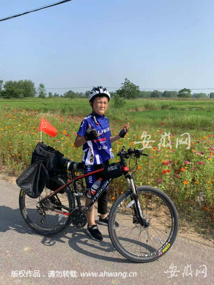 亳州12岁少年骑车到合肥上学骑行25个小时行程约340公里