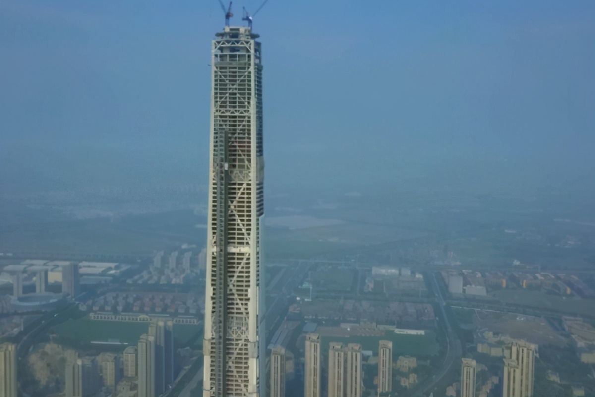 天津打造全国第一摩天大厦,天津西青区最高烂尾楼