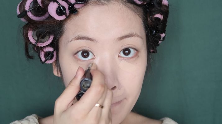 民国复古妆容化妆教程,复古民国妆容教程