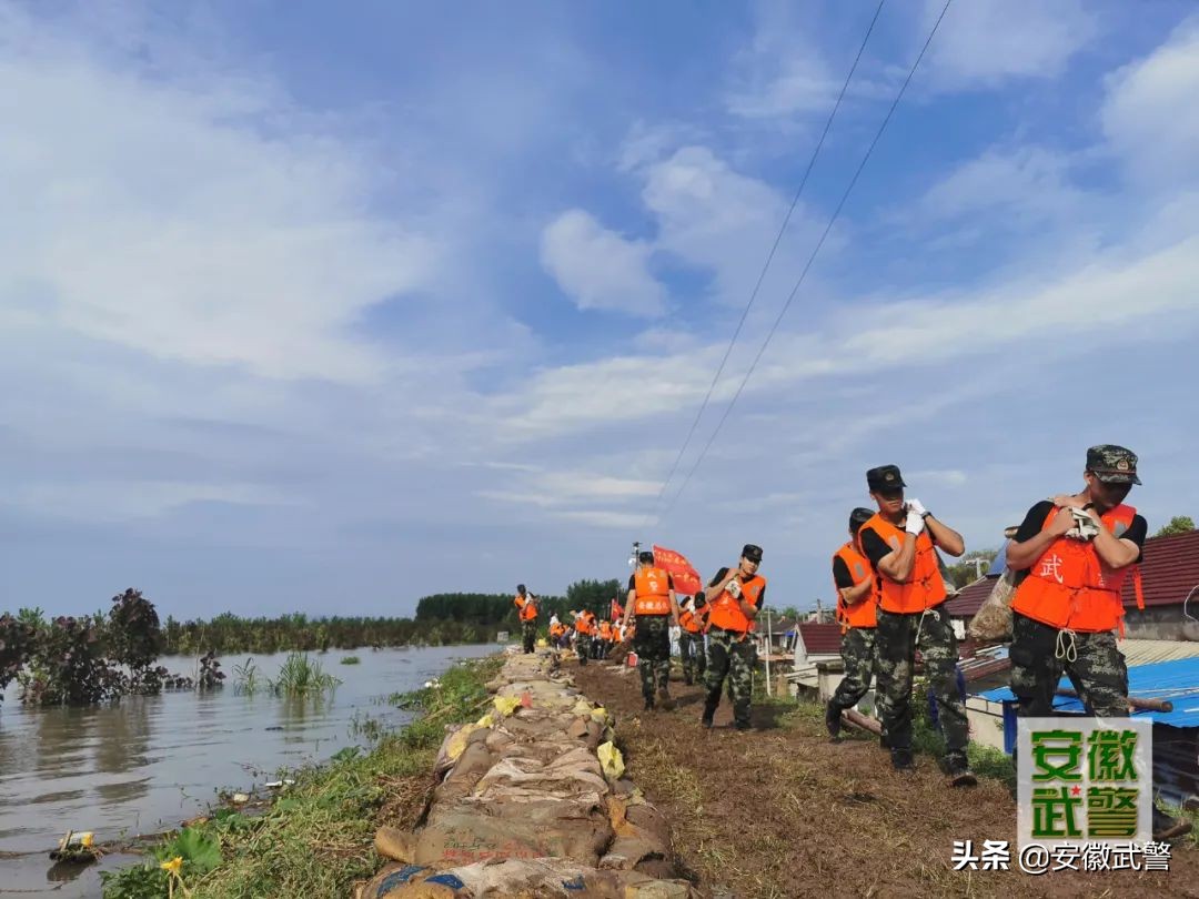 辛苦了！安徽总队一线官兵仍在艰苦作战、连续奋战