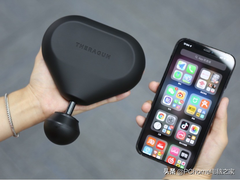 筋膜枪mini大马力,迷你theragun筋膜枪测评
