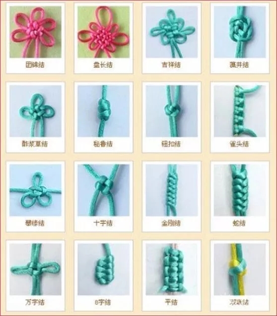 怎样编手串绳结打法图解视频,文玩核桃手串单线打结方法