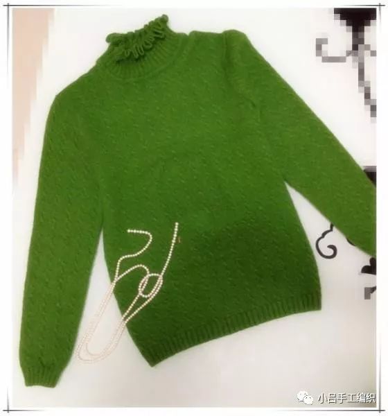 从上往下织的春秋款网红毛衣教程,简单打底毛衣女秋冬粉色