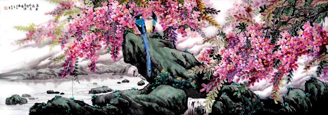 花鸟的作品欣赏,中式花鸟作品欣赏