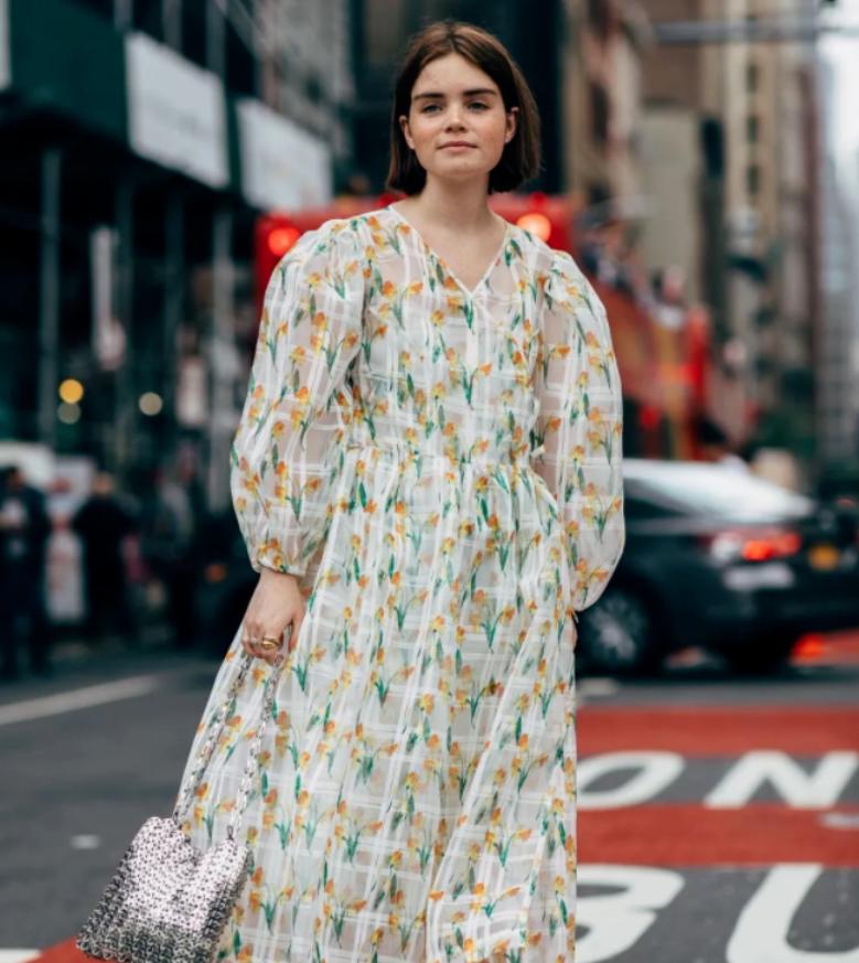 泡泡袖怎么穿不壮,泡泡袖怎么穿不显壮