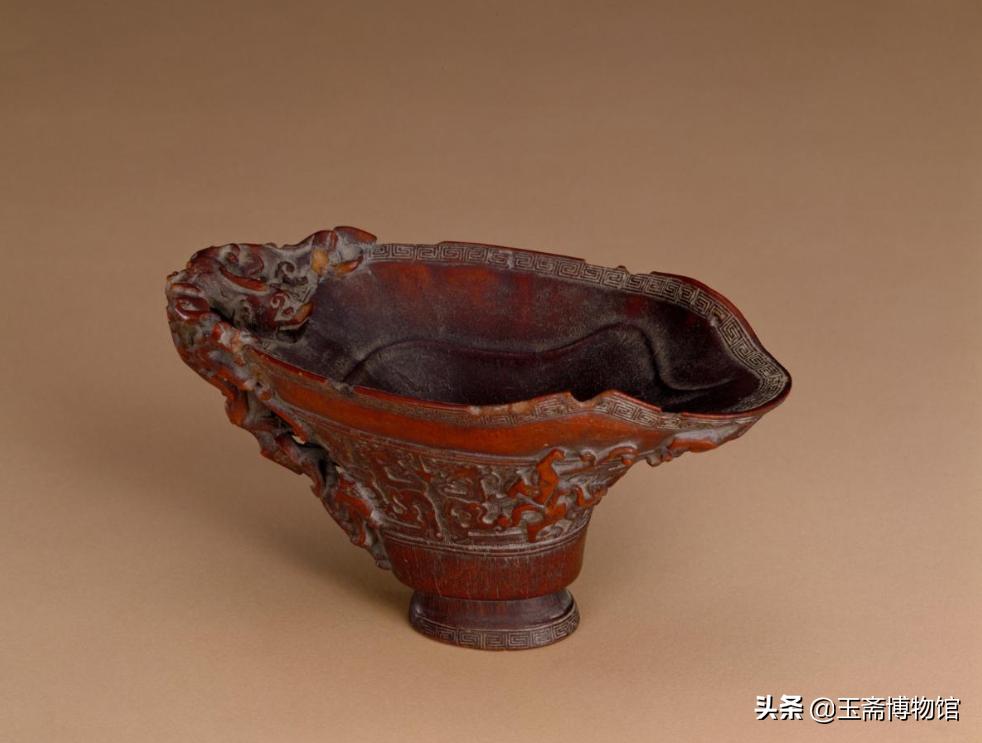 巧夺天工，其貌不扬的角，竟然能如此之美，30件鹿角犀角*物文**鉴赏