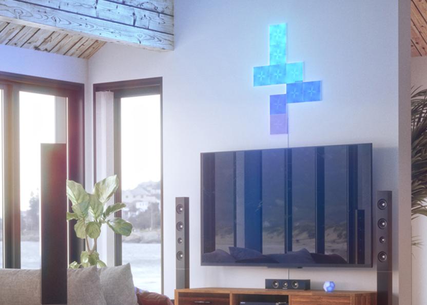 颠覆你认知的路灯,nanoleaf智能方块灯套装体验