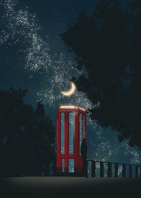 插画师必备的笔刷,韩国插画师libeths的板绘插画作品