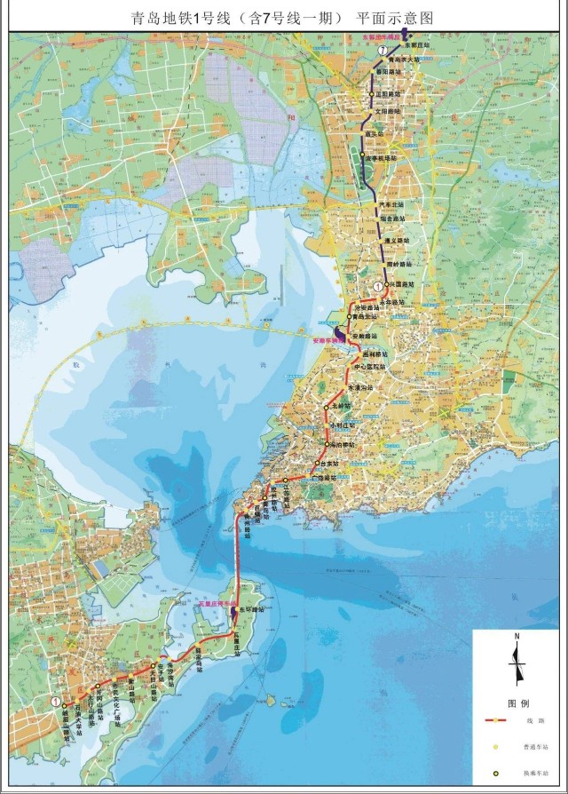 青岛地铁1号线带动的西海岸房价,西海岸新区2号地铁最新规划消息
