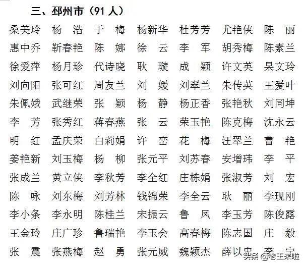 2023年国家级社会体育指导员名单,江苏省一级社会体育指导员名单