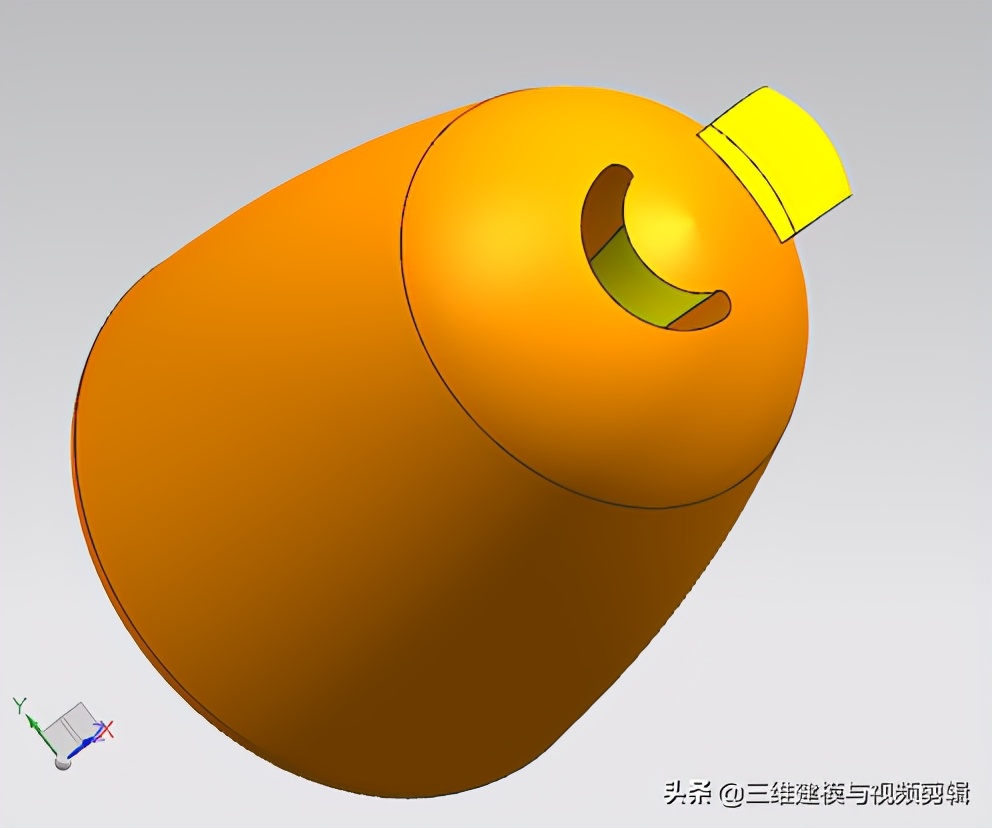 ug曲面之水龙头手把建模视频教程,ug12.0水壶要怎样画