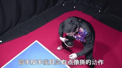 反手拨球是指横拨还是推拨,初学反手拨球身体站直