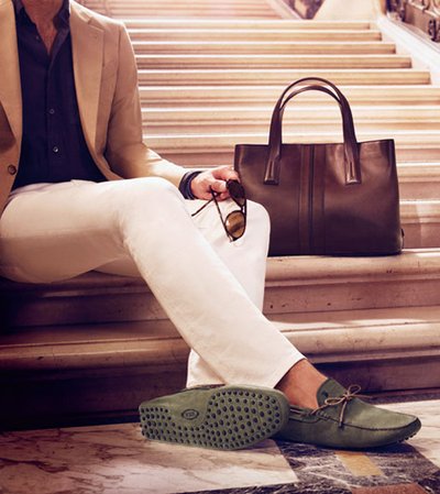 豆豆鞋的潮流鼻祖,豆豆鞋tods搭配