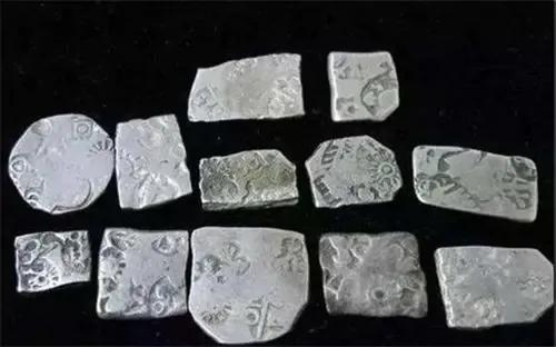 古代牙印银子图片,古代纹银