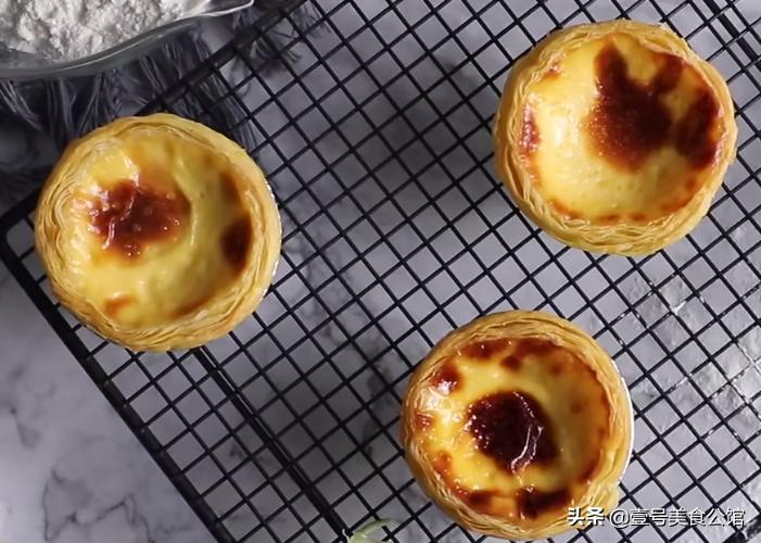 传统葡式蛋挞详细做法,超嫩滑葡式蛋挞做法非常的简单