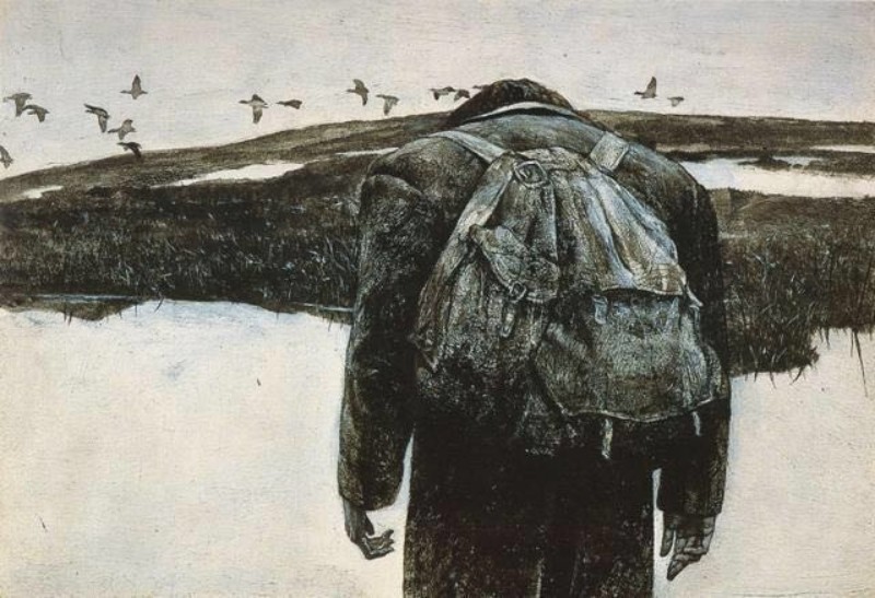 何多苓连环画雪雁,何多苓的经典创作雪雁