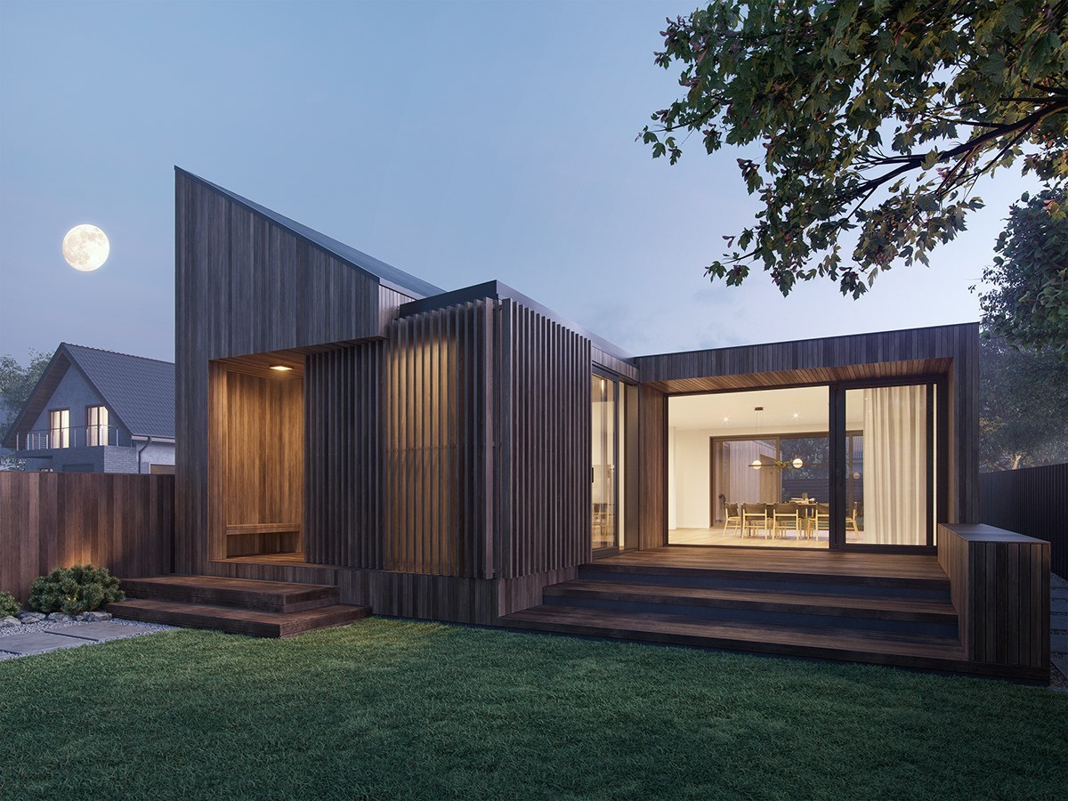 别墅7字型花园设计,12平方别墅露台设计