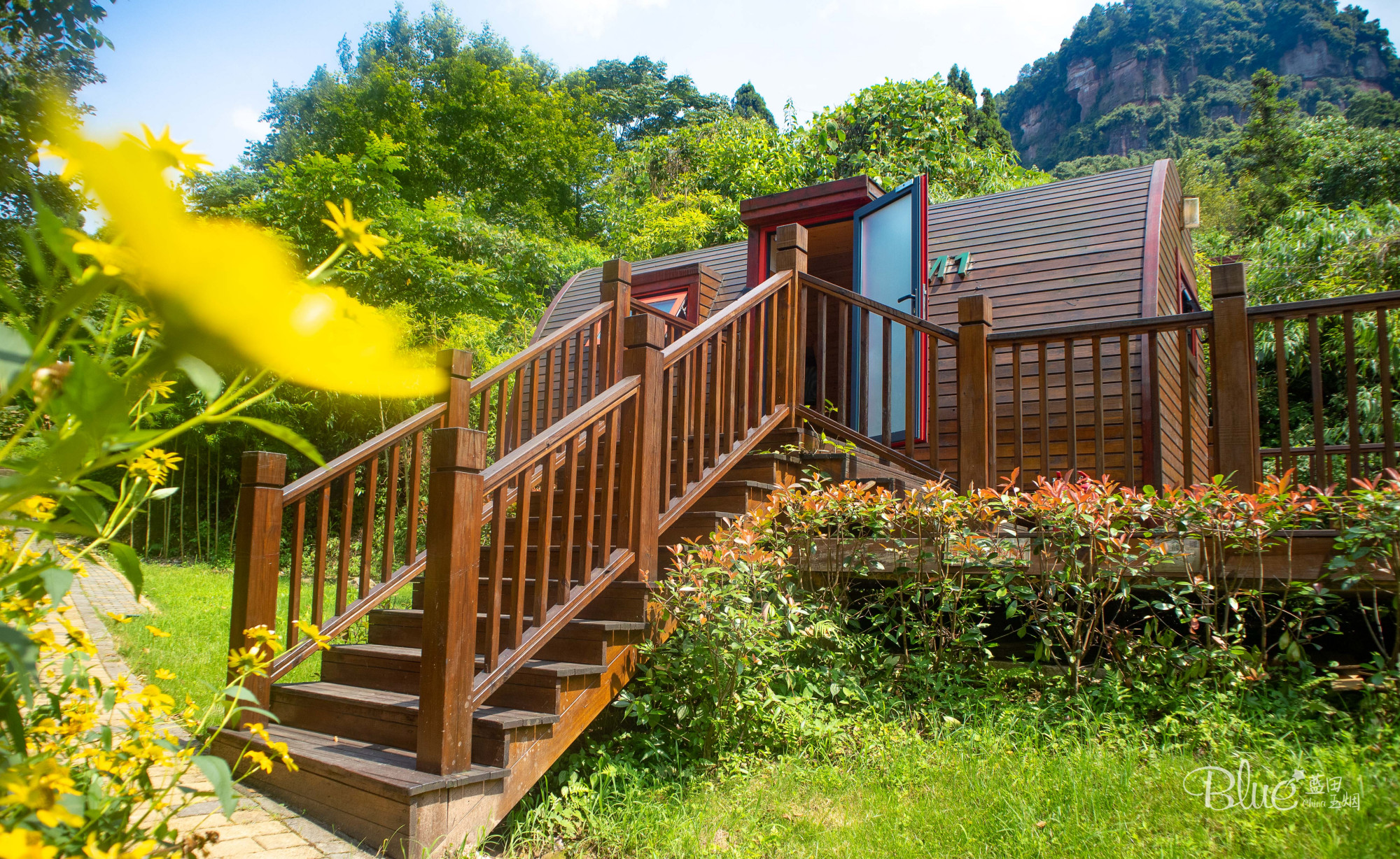 綦江横山花仙谷全景,重庆綦江看花景点推荐