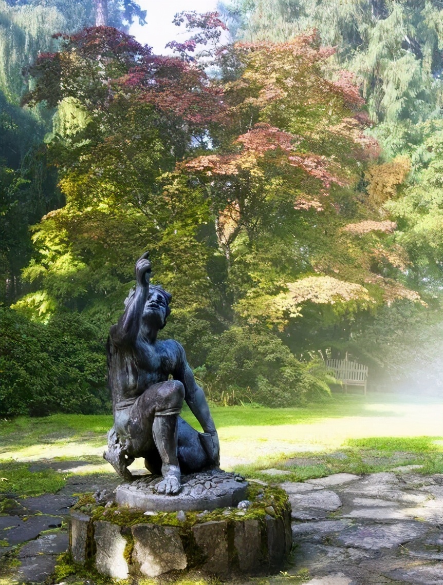 布查德花园的秋冬季,全球最美花园布查特花园