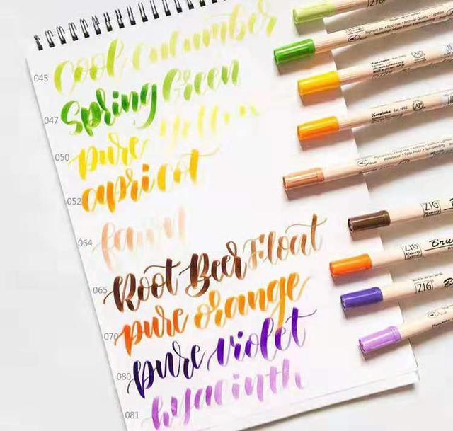 马克笔做手帐不用贴纸不用胶带,做手帐不用贴纸只用马克笔和笔