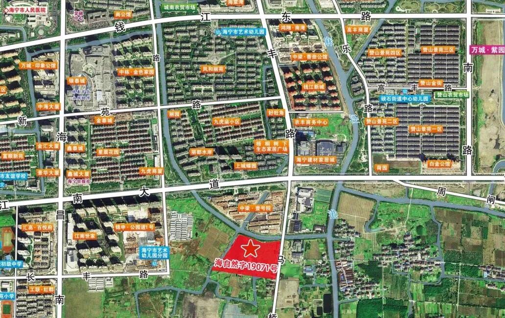 刚刚，海宁土拍又炸出两个新高！马桥9899，城南破13900