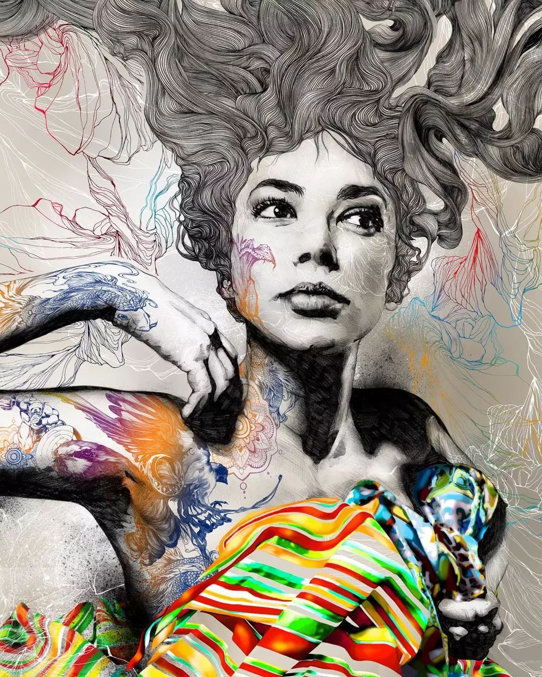 丙烯怎么画出素描效果,素描跟丙烯画