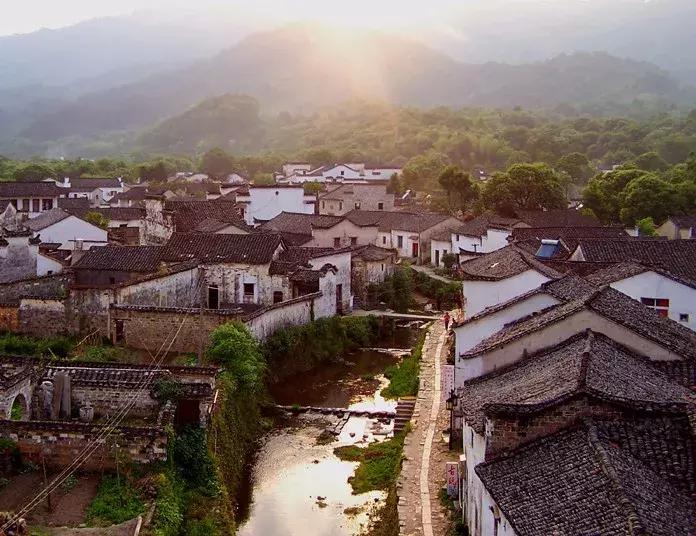 皖南泾县古村,宣城市徽派古村