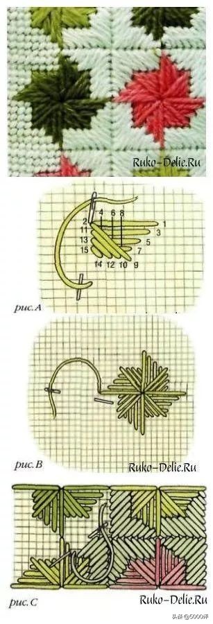 绣十字绣鞋垫的教程,十字绣绣字教程
