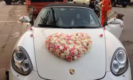 如何自己做婚车插花,婚车装饰插花教程完整视频