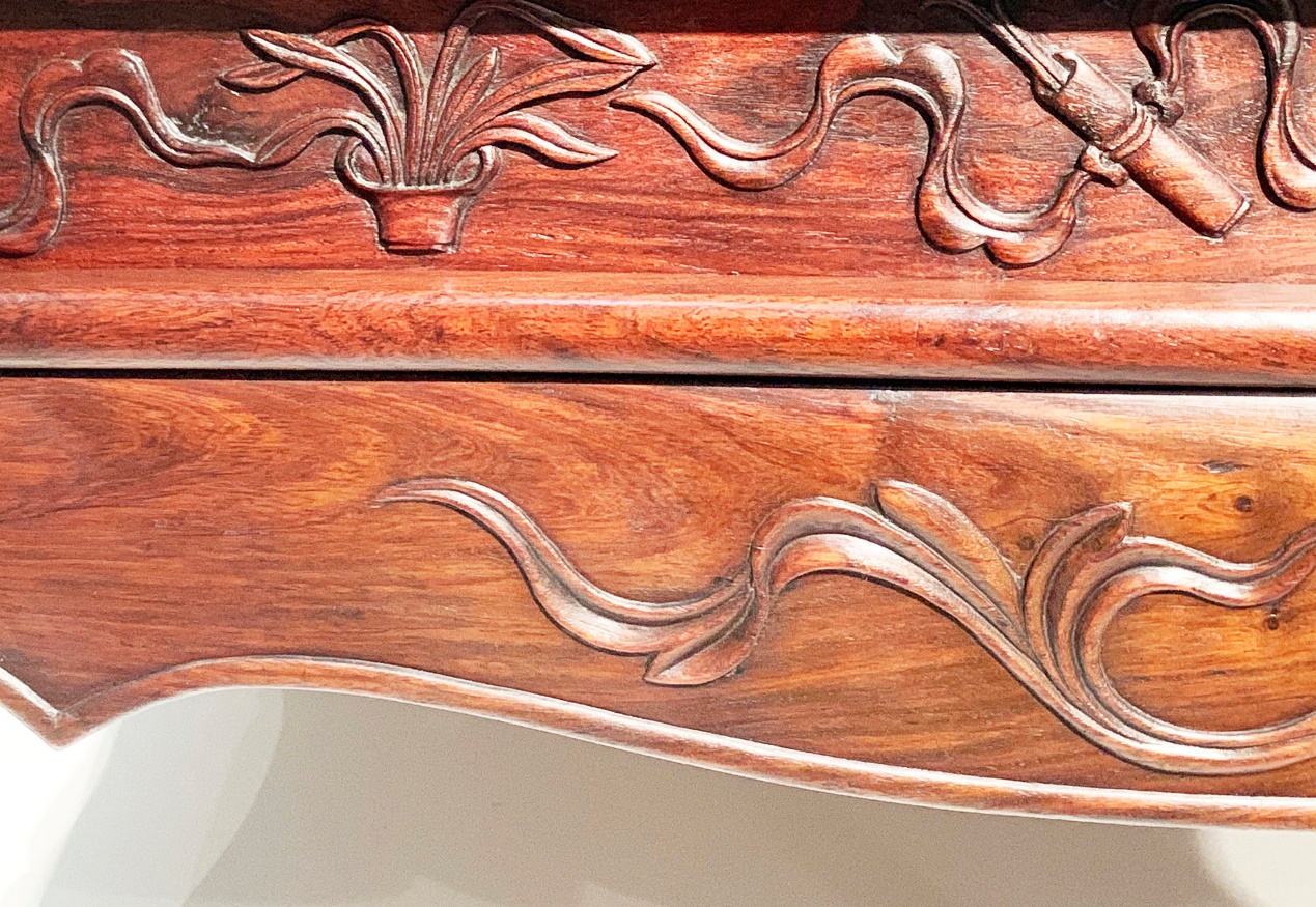 黄花梨有锯齿纹,黄花梨有紫色锯齿纹路