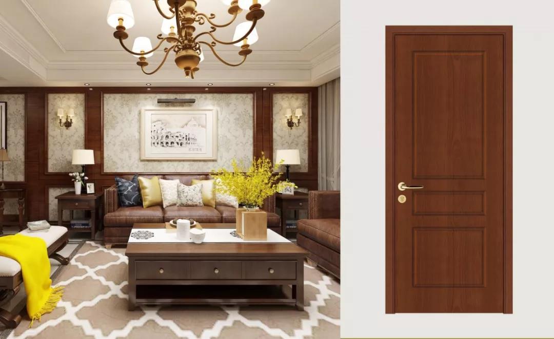 美爆整个夏天的家居流行色，用在木门上还真是好看啊