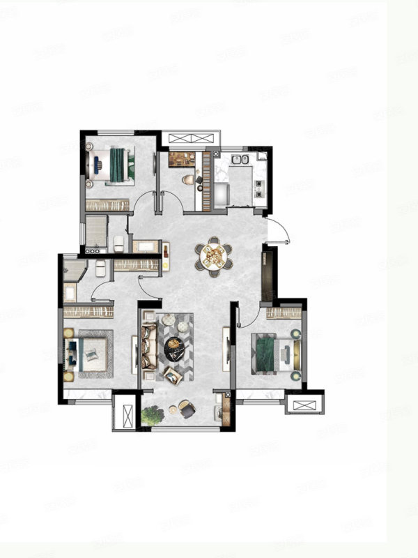 西安招商央畔售楼部,西安招商城市主场楼盘分布图