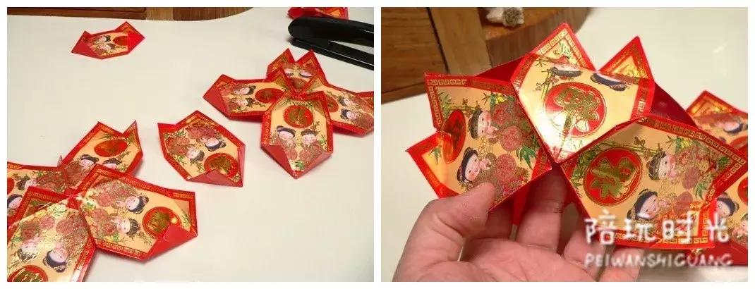 怎么用正方形的纸做红包,长方形纸做红包简单方法