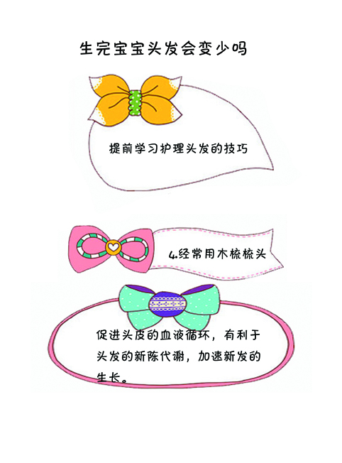 头发变少的原因及调理,生完宝宝头发掉得要秃顶