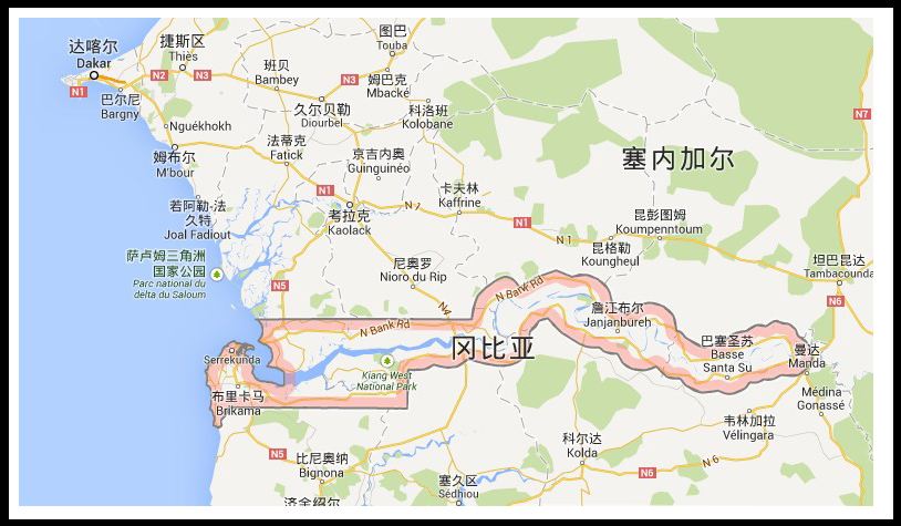 地球最强国家冈比亚,冈比亚唯一一个对五常宣战的国家