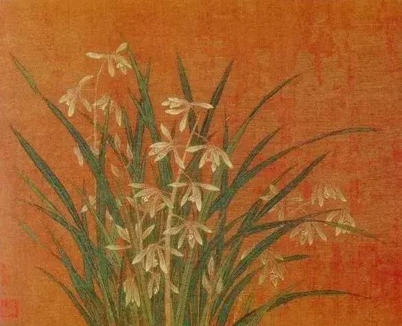 画兰名家作品,中国名家笔下的兰