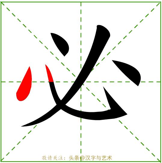 正确的汉字基本笔画顺序图表,汉字笔画顺序口诀幼儿园