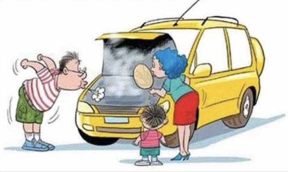 车辆爬坡时水温高是为什么？