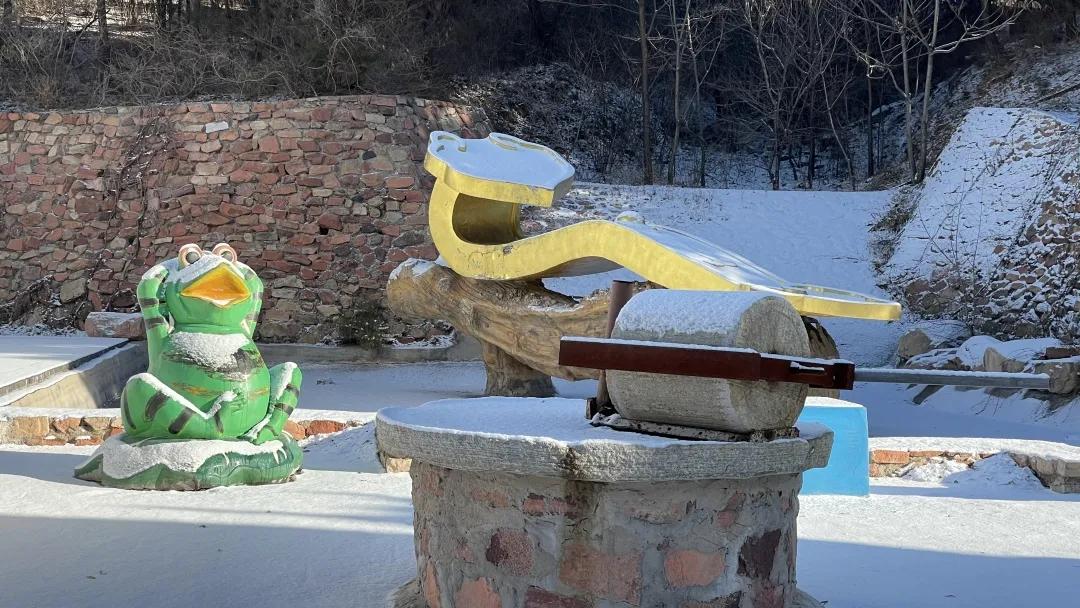 宛如仙境的景点,犹如仙境般的雪景