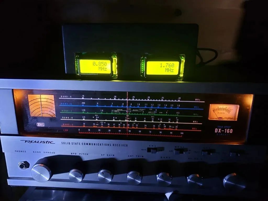 「火腿DIY」读取变频振荡器减去中频|将老短波收音机数字化改造