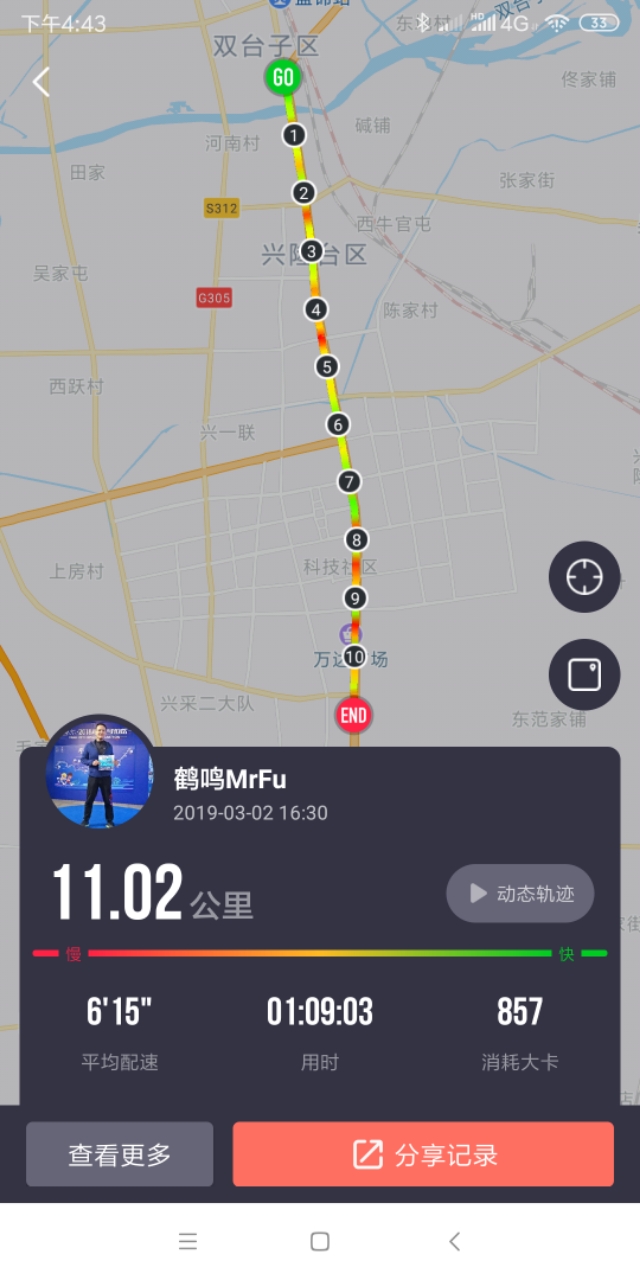 阳光跑者一路沿着向海大道跑串盘锦三个区,沿途风光无限好。